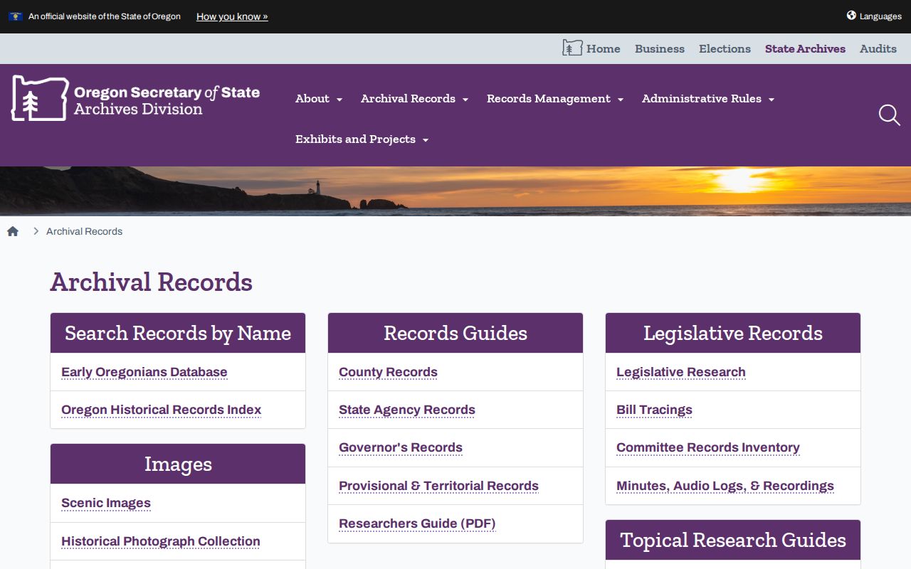 Milwaukie city directory historical vital record research at the Oregon State Archives